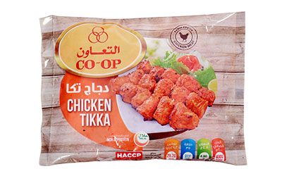 CO-OP CHICKEN TIKKA 2x400g