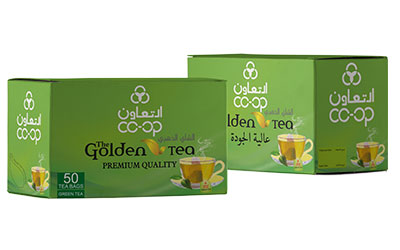 CO-OP GREEN TEA 50s