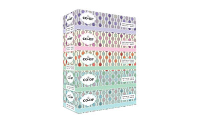 FACIAL TISSUE 150SHx2PLY 4+1