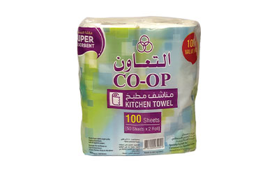 KITCHEN TOWEL 4 ROLLS